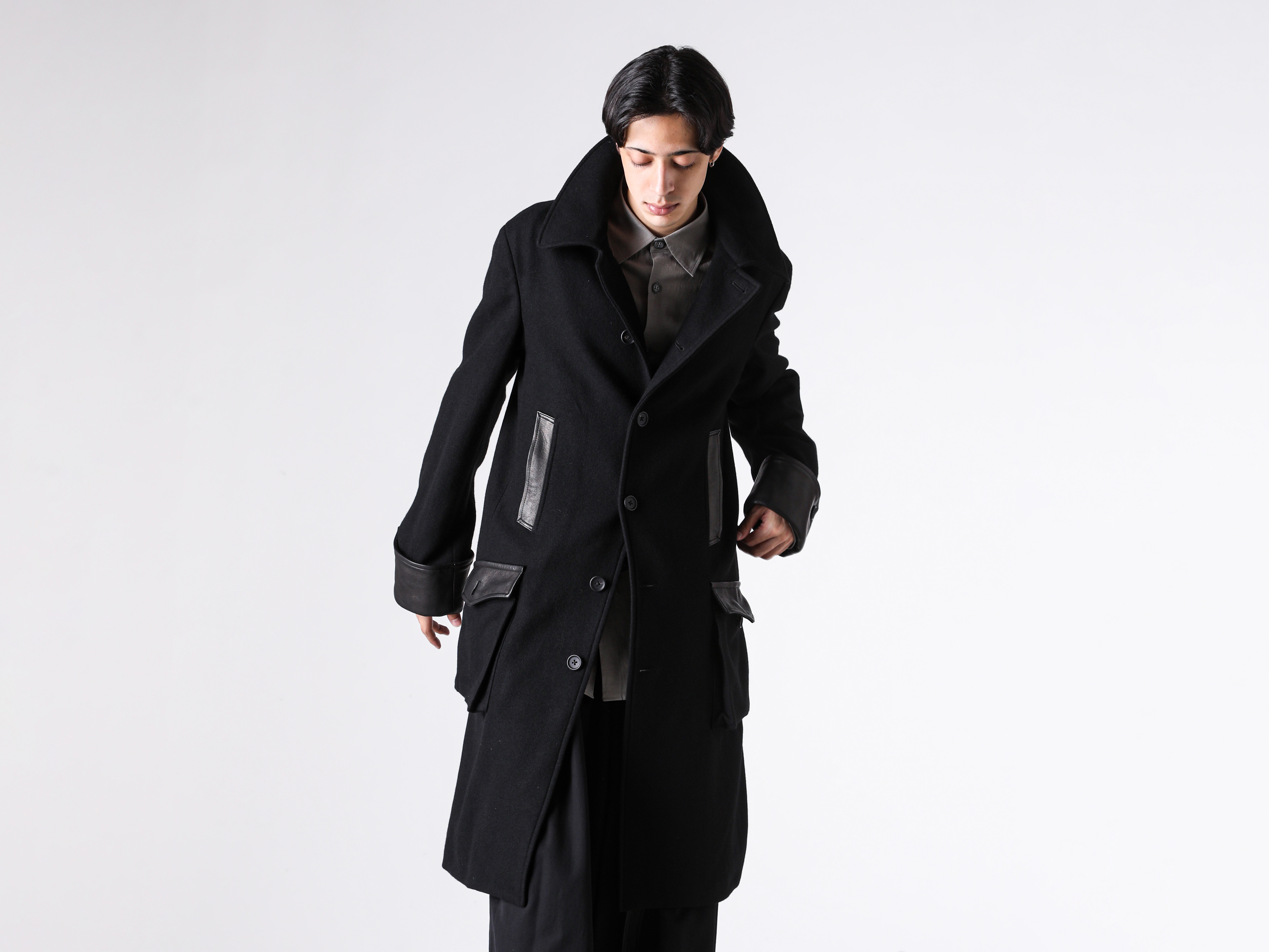 Yohji Yamamoto 26AWミリタリーコートの詳細とサイズ感 -FASCINATE