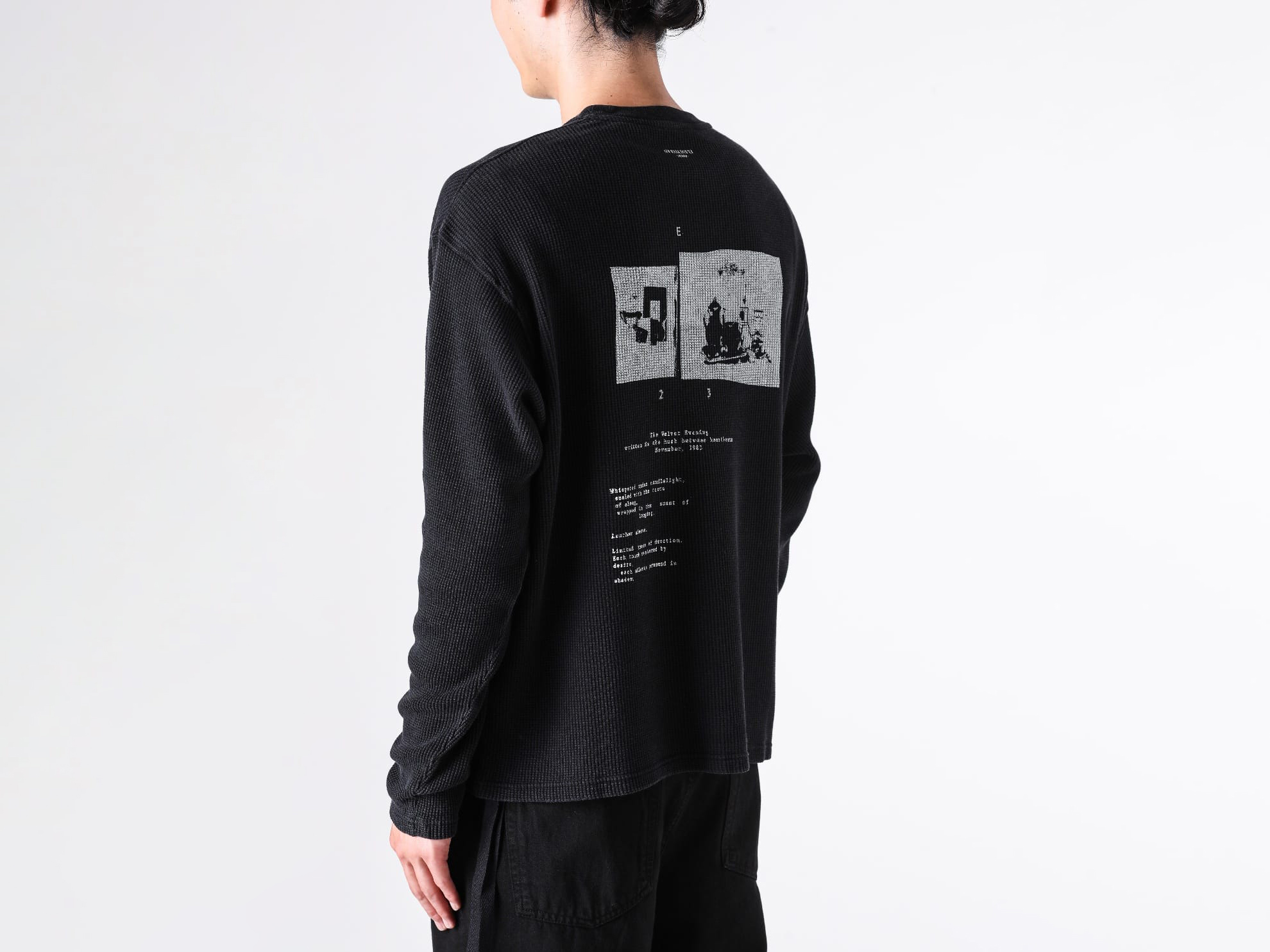 Ann Demeulemeester 26AW ロンT2型のサイズ感 -FASCINATE