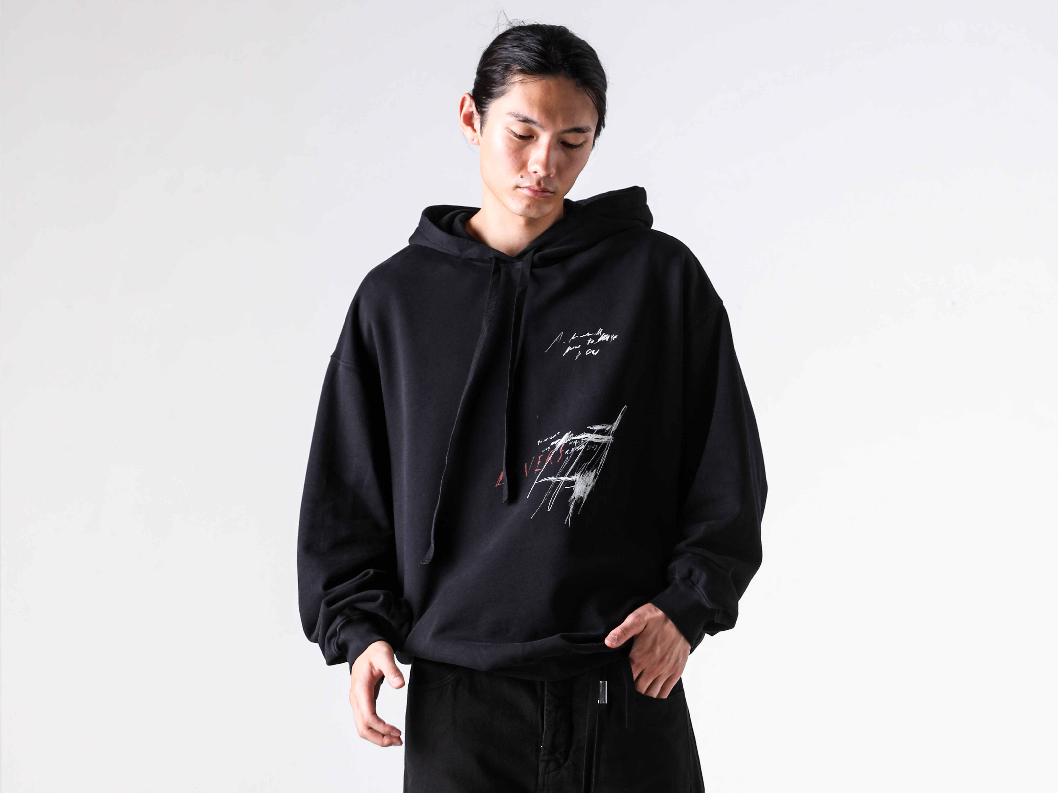 anndemeulemeester 半袖フーディー アン ドゥムルメステール 26-27AW 新作7型入荷 -FASCINATE