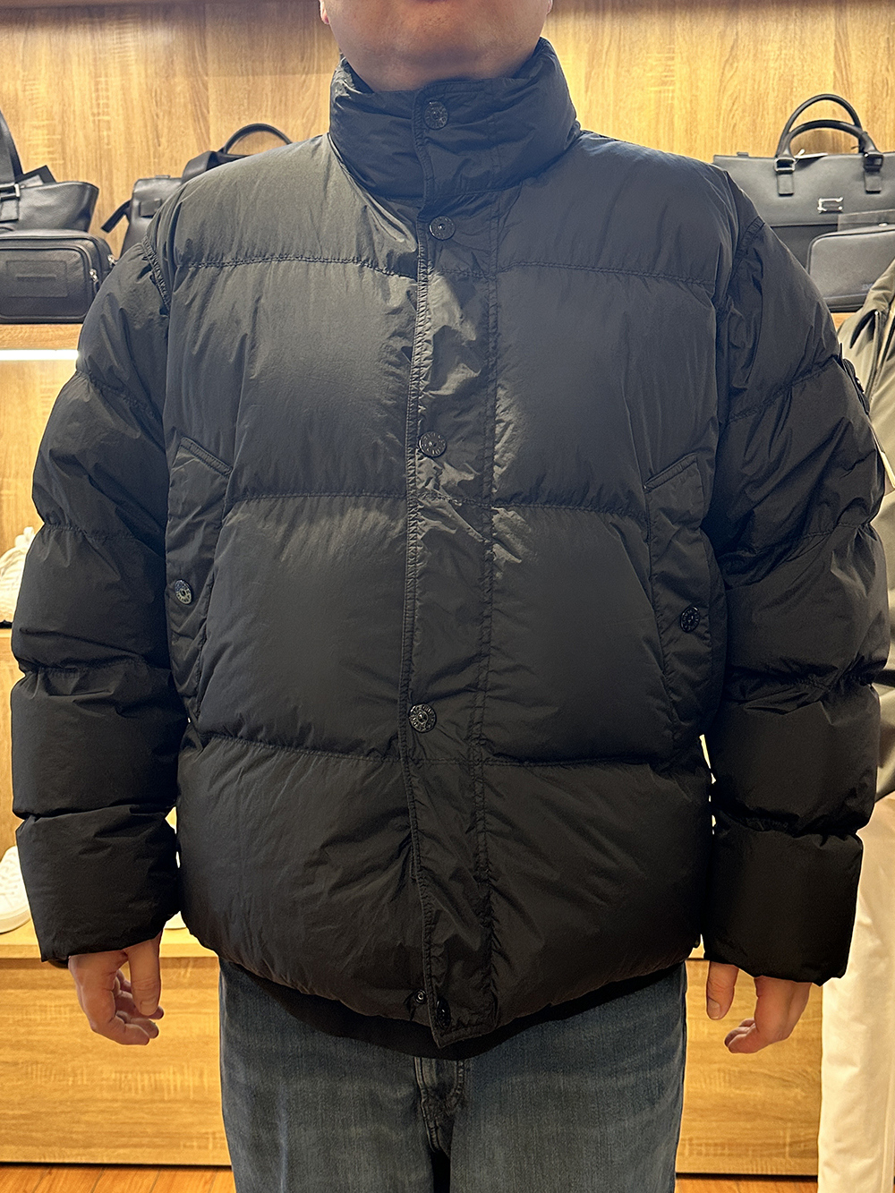 Stone Island Down Jacket Kurabe Front