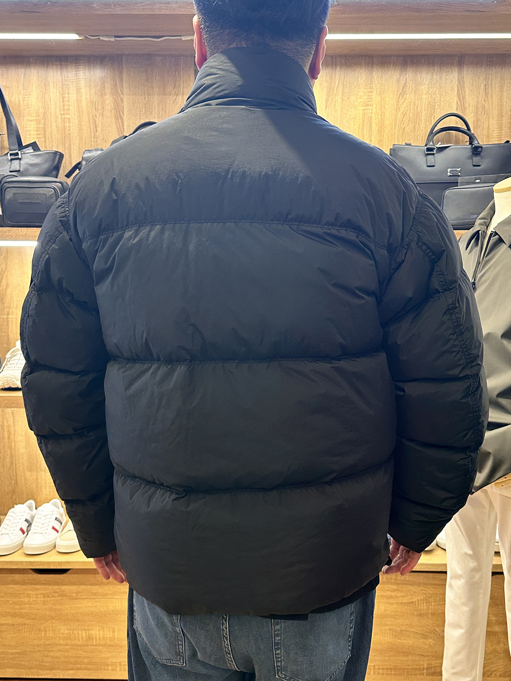 Stone Island Down Jacket Kurabe Back