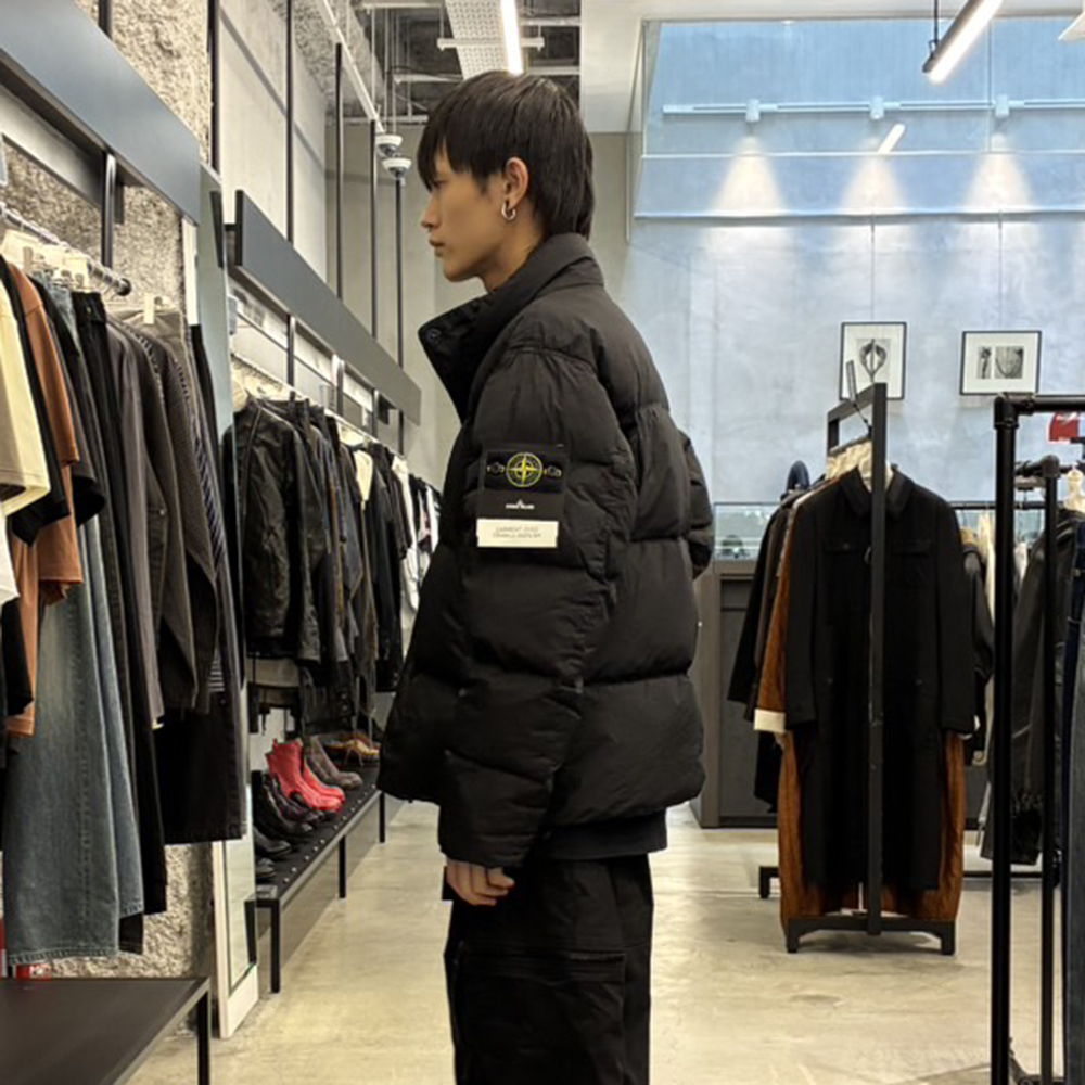 Stone Island Down Jacket Tamura Side