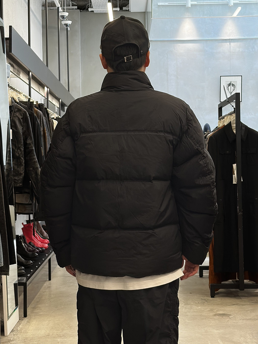 Stone Island Down Jacket Momotani Back