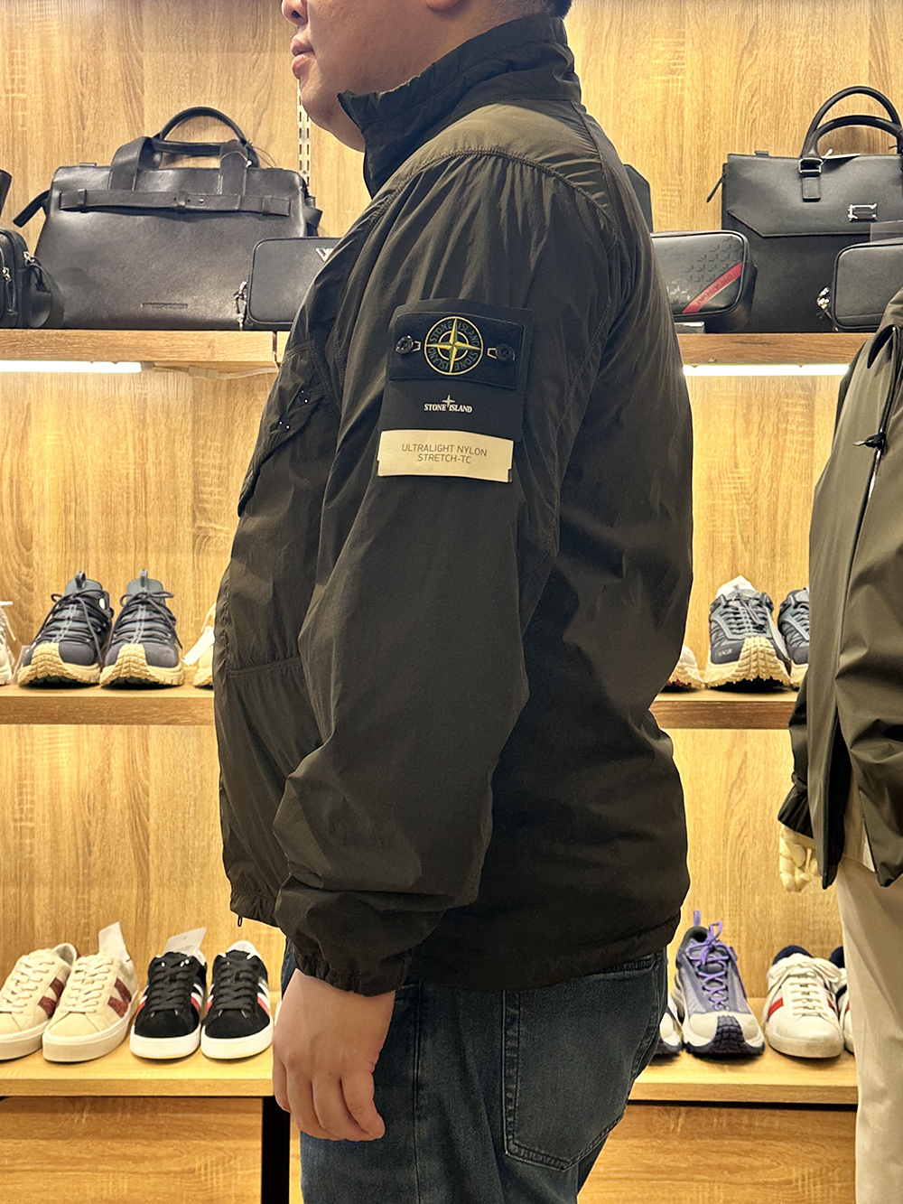 Stone Island Jacket Kurabe Side