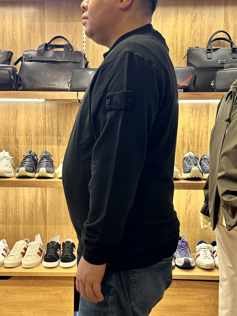 Stone Island Sweatshirt Kurabe Side
