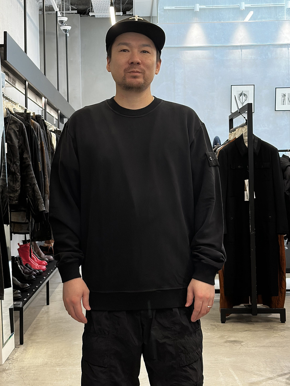 Stone Island Sweatshirt Momotani Front
