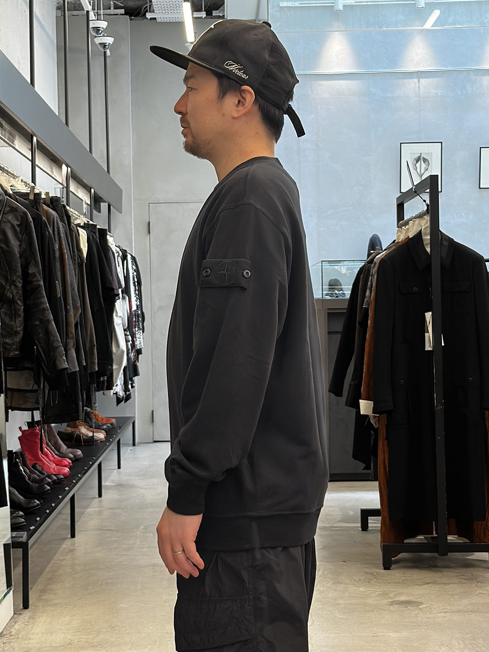 Stone Island Sweatshirt Momotani Side