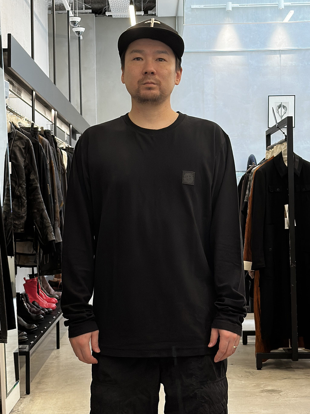 Stone Island L/S Tee Momotani Front