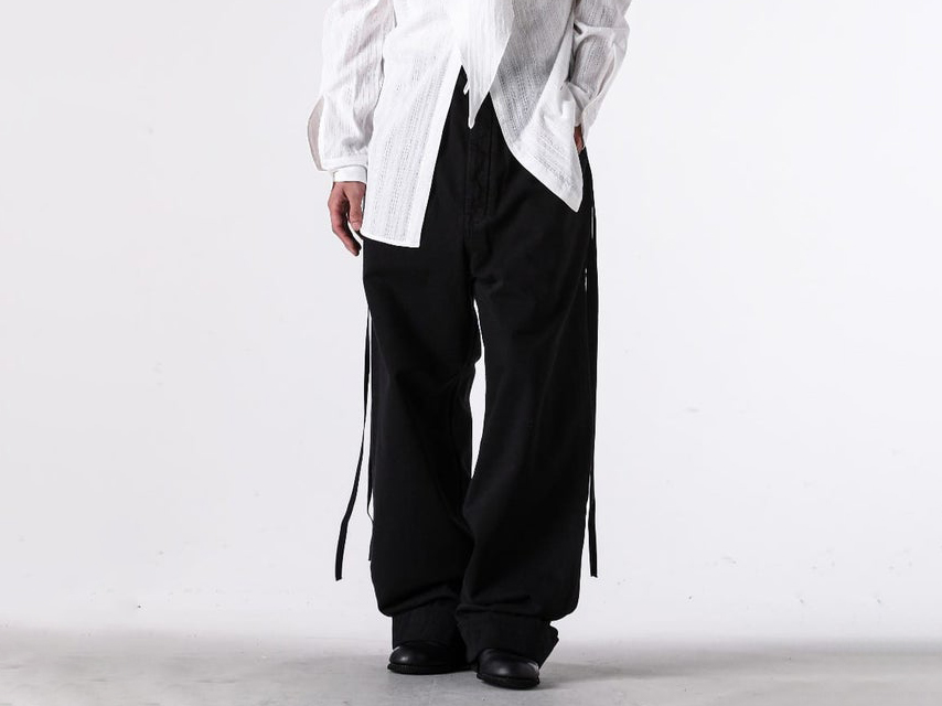 アンドゥムルメステール 13AW ウールスラックス Ann Demeulemeester