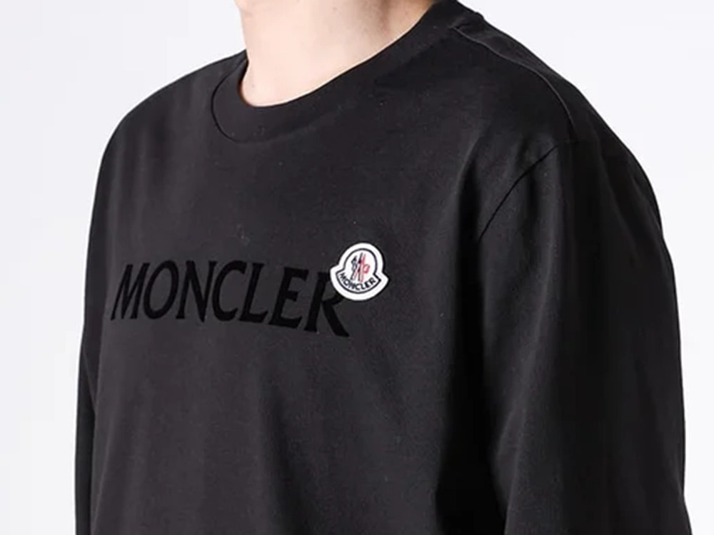 Moncler Long Sleeve Tees: Logo Designs & Fits -FASCINATE