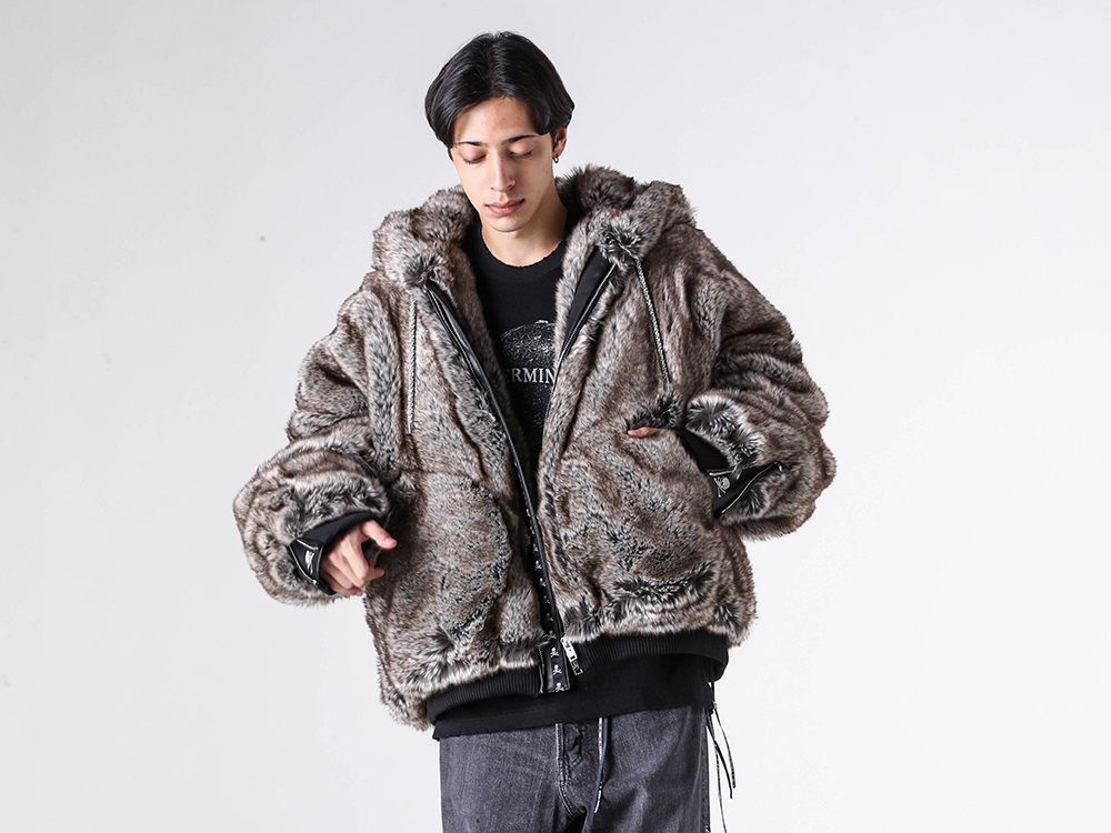 mastermind 26AW: Eco-Fur, Swarovski & Suvin Gold -FASCINATE