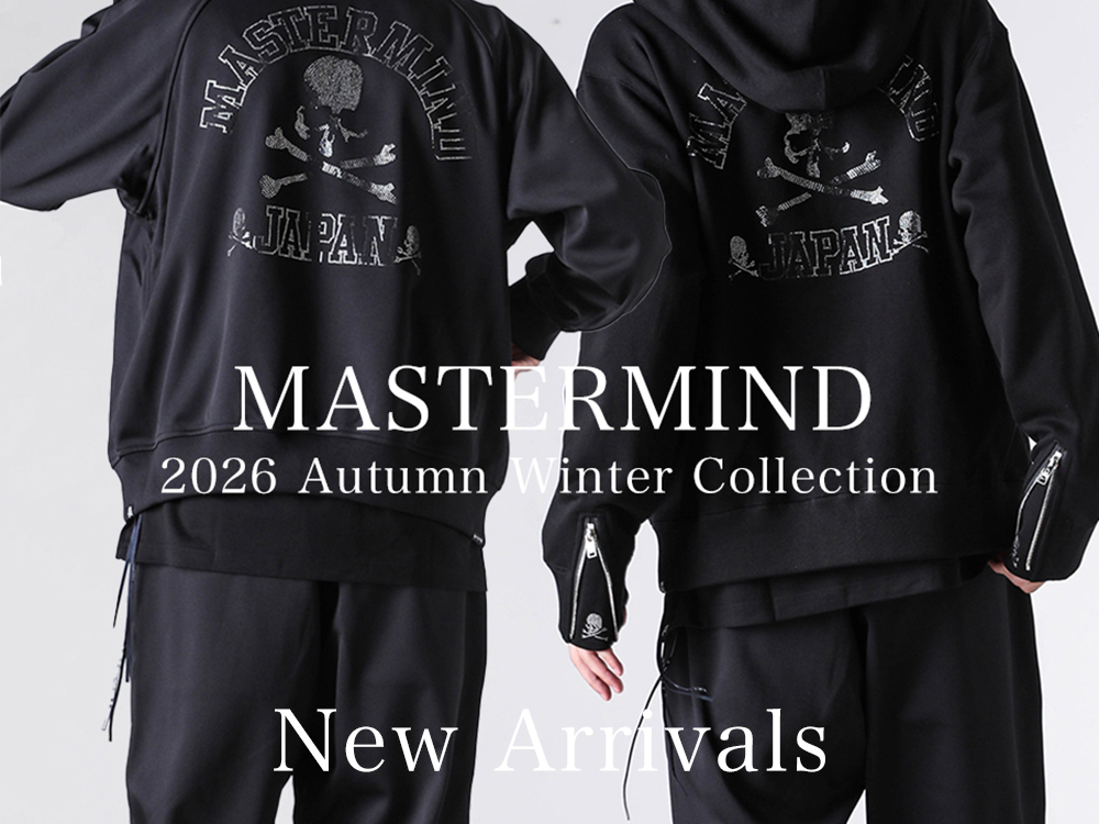 mastermind 26AW: Eco-Fur, Swarovski & Suvin Gold -FASCINATE