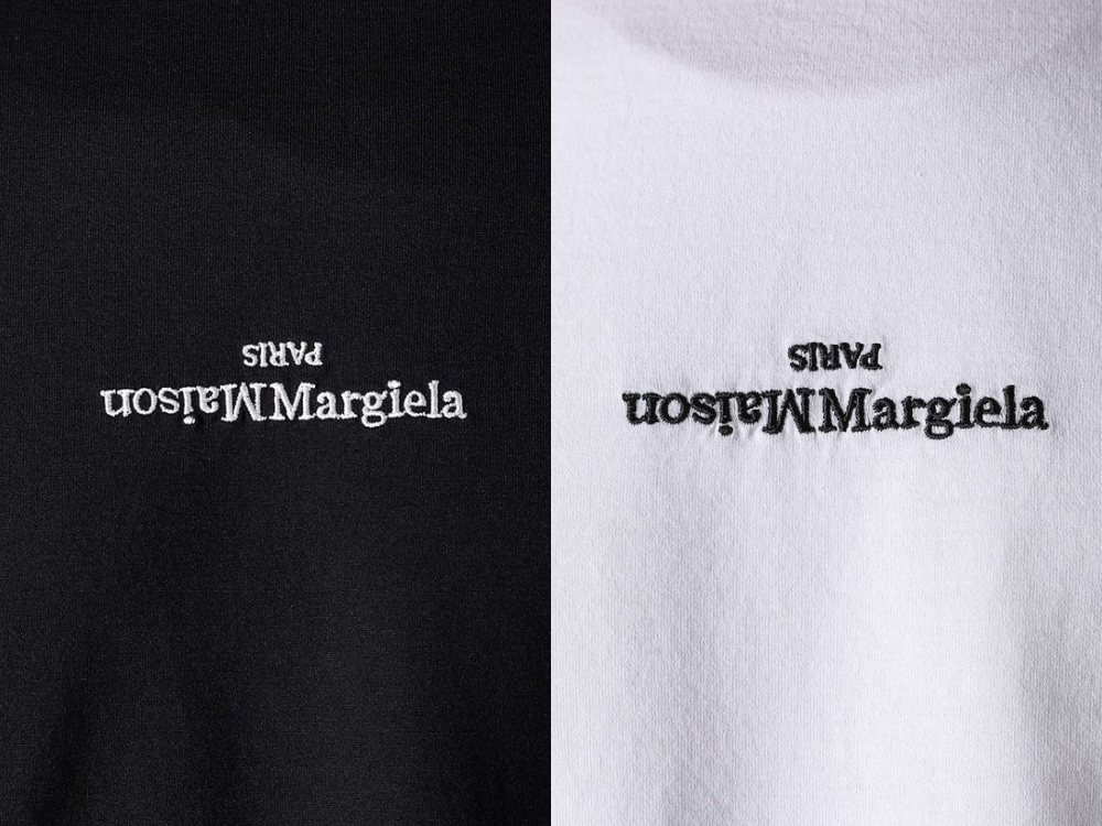 【週末限定値下げ】 Margiela 反転ロゴ Tシャツ ホワイト 48 MAISON MARGIELA 反転ロゴTシャツの構造解説 -FASCINATE