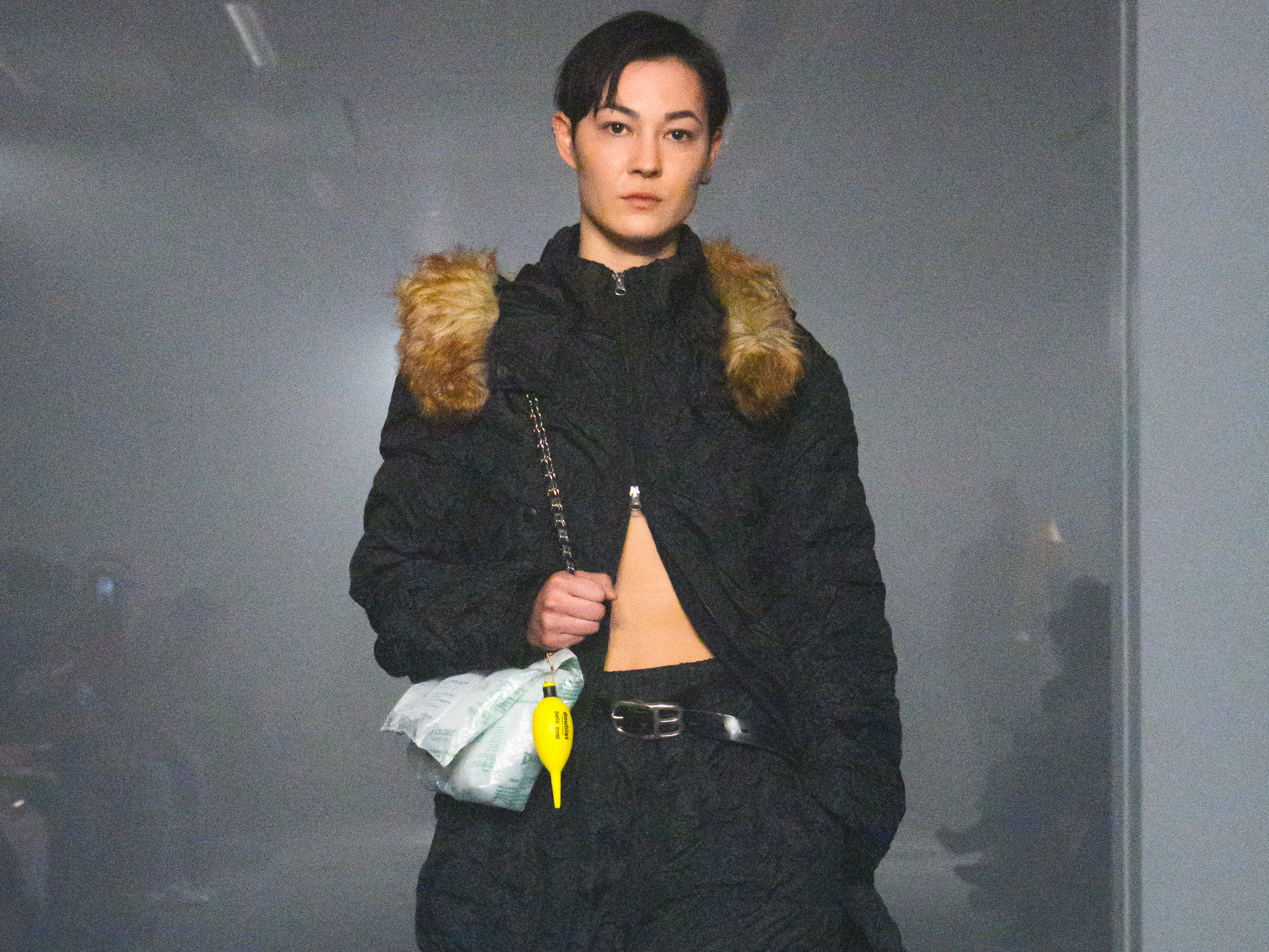 doublet 26AW ワイヤー入りツイードジャケット -FASCINATE
