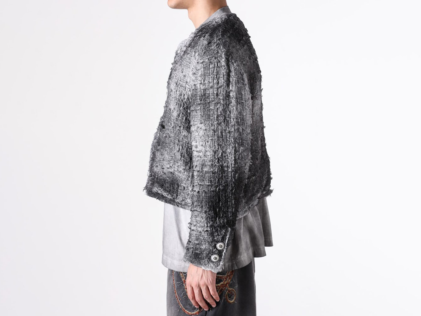 doublet 26AW ワイヤー入りツイードジャケット -FASCINATE