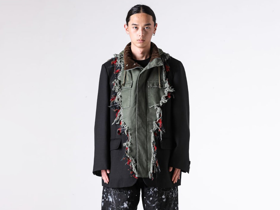 kolor 26AW Docking Blousons: Hybrid Outerwear -FASCINATE