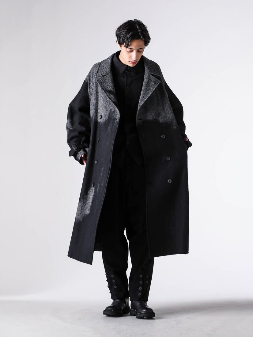 Yohji Yamamoto 26AW ラグランダブルコート解説 -FASCINATE