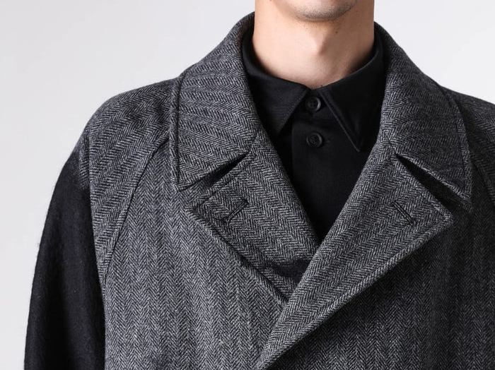 Yohji Yamamoto 26AW ラグランダブルコート解説 -FASCINATE