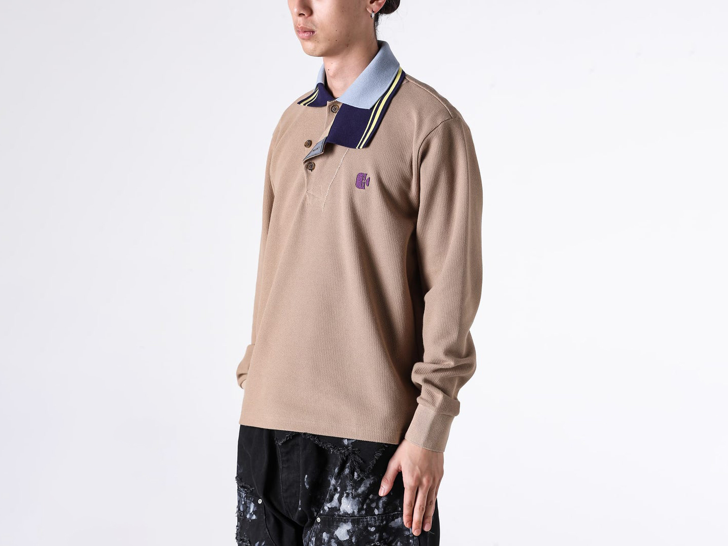 kolor 26AW ドッキングポロシャツ2型の詳細とサイズ感 -FASCINATE