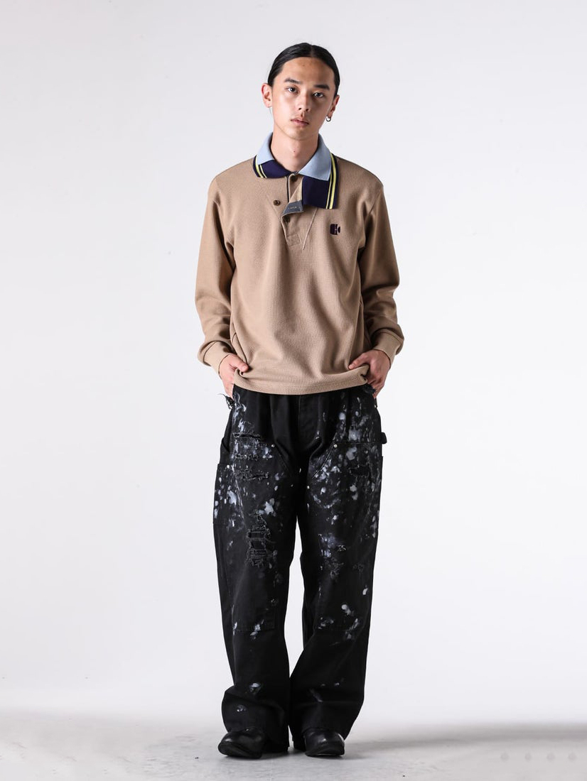 kolor 26AW ドッキングポロシャツ2型の詳細とサイズ感 -FASCINATE