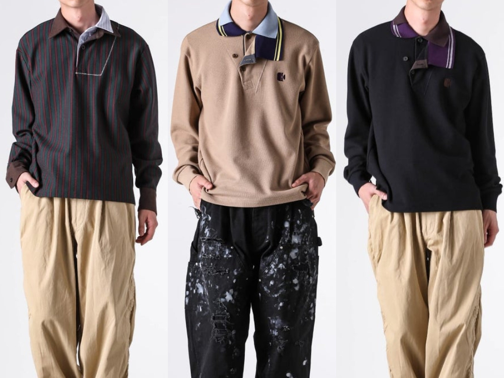 kolor 26AW ドッキングポロシャツ2型の詳細とサイズ感 -FASCINATE