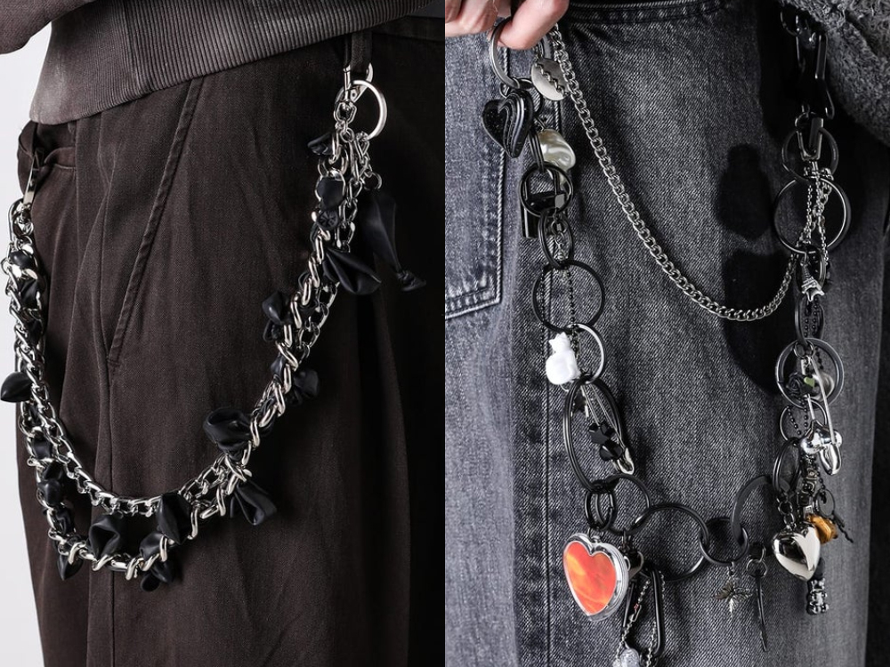25aw doubletウォレットチェーン doublet キーチェーン・ウォレットチェーン｜構造と選び方を比較