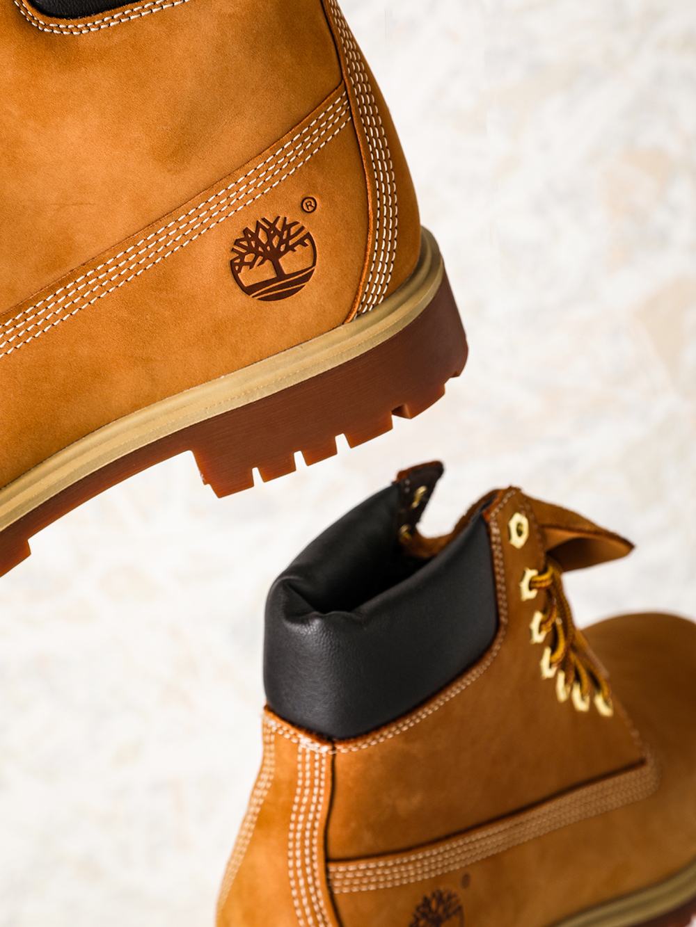 Timberland 25 6インチブーツ：約25%軽量化してスニーカーのように