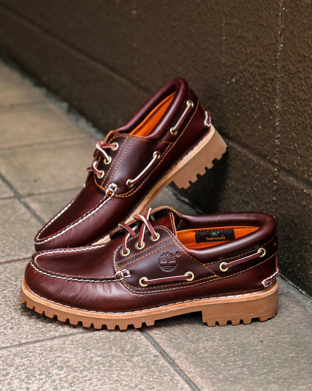Timberlandティンバーランド／3アイレット／モカシンシューズ／7W 3