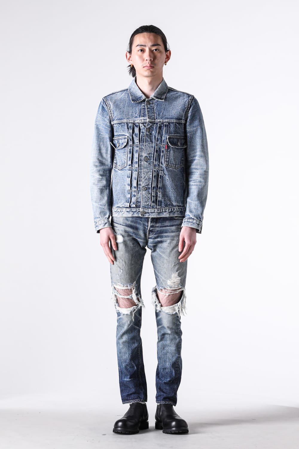 TCB jeans デニムジャケット　50s サイズ50 TCBジーンズの50sジャケット｜2ndの作りとサイズ感 -FASCINATE