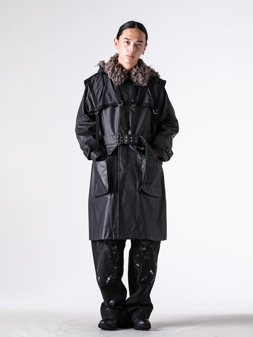 kolor(カラー) 26AW コート2型の構造美とサイズ感・着用レビュー