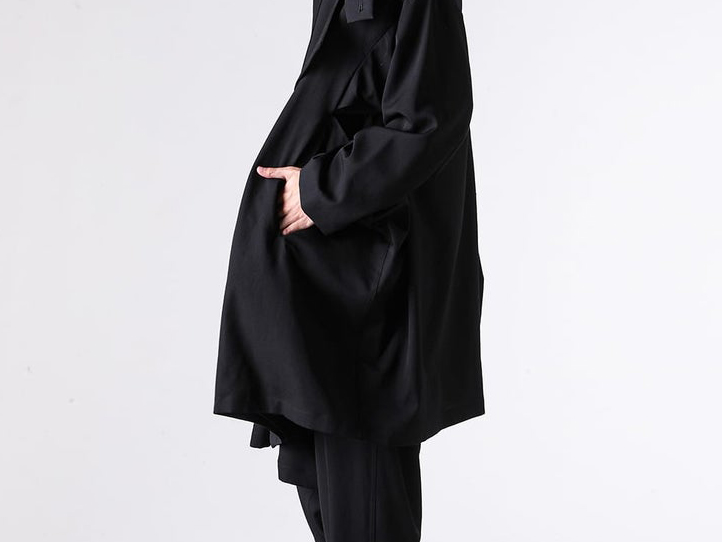 Yohji Yamamoto 26AWウールギャバジンコート -FASCINATE