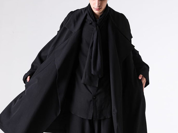 Yohji Yamamoto 26AWウールギャバジンコート -FASCINATE