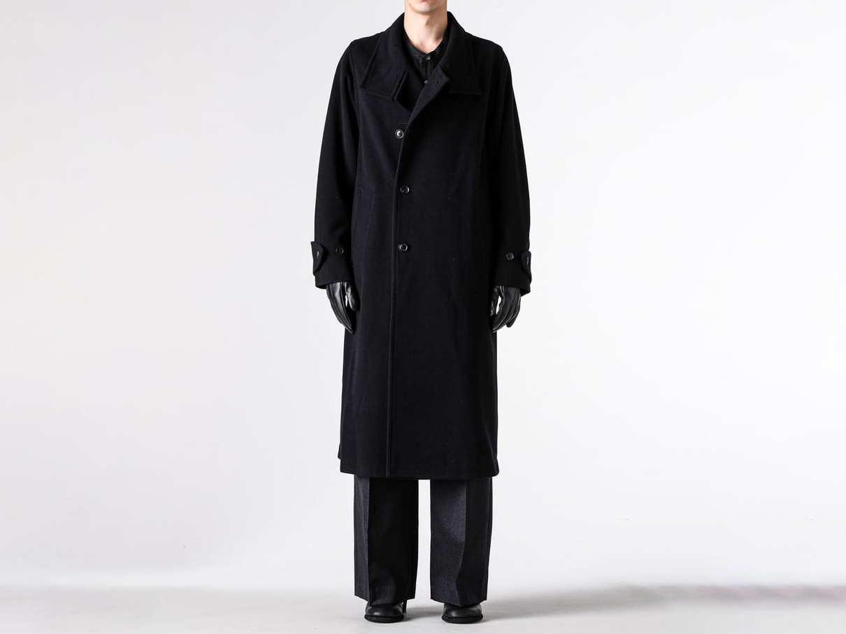 Details on the IRENISA 26AW New Stand Collar Coat -FASCINATE