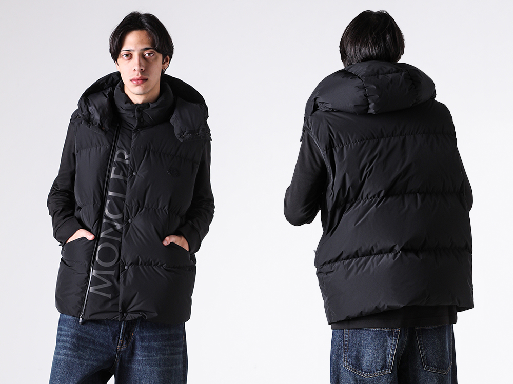 MONCLER 26AW ダウンベスト6型とサイズ感 -FASCINATE