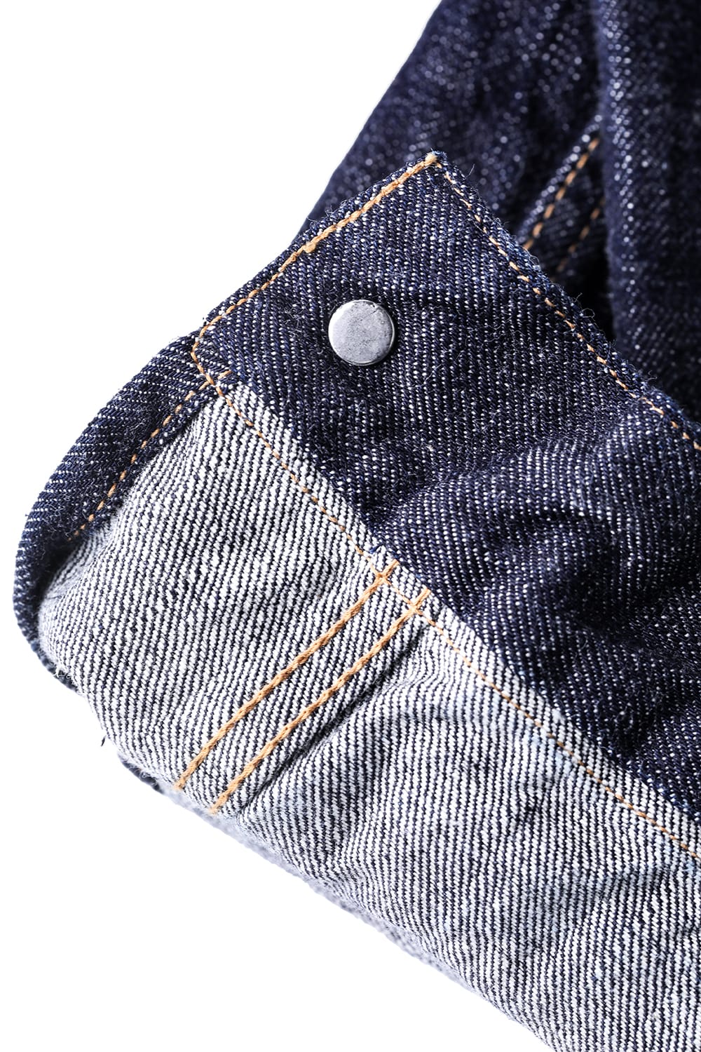 20's Jacketの袖口を返した裏面と縫い目