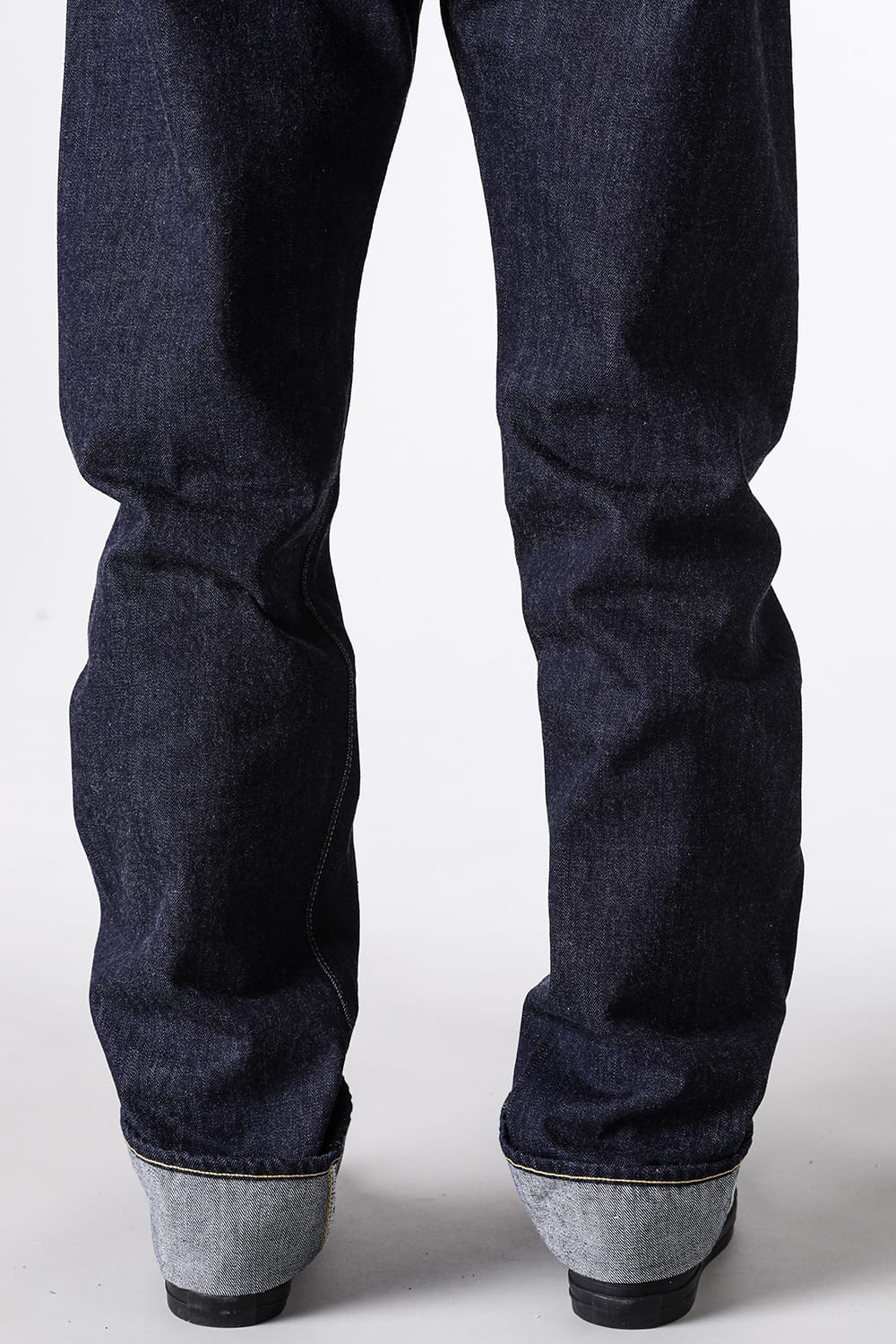 TCB Late S40's Jeansの新品の膝裏と折り返した裾