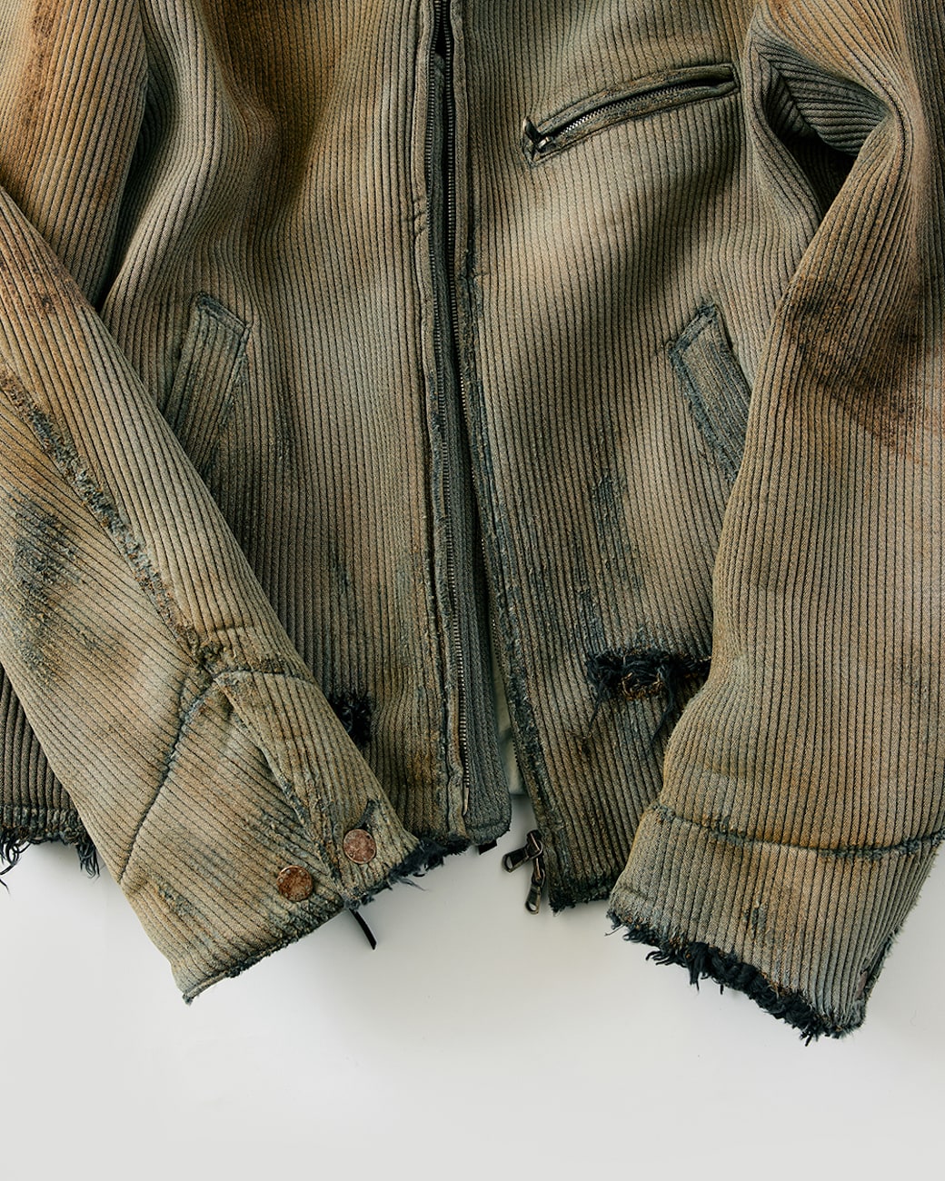 ISŌ: Phase 25FW heavy pique fabric detail
