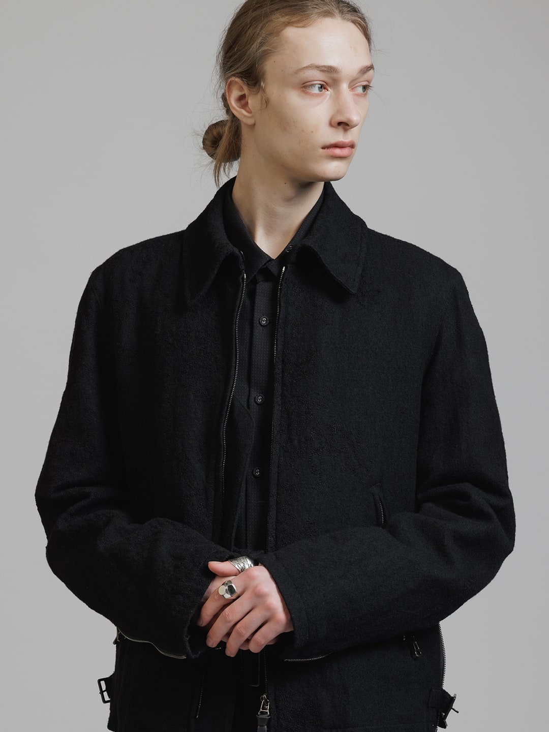 Look featuring THE VIRIDI-ANNE 25-26AW embroidered blouson