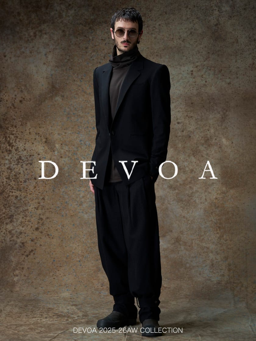 DEVOA（デヴォア）25-26AW COLLECTION