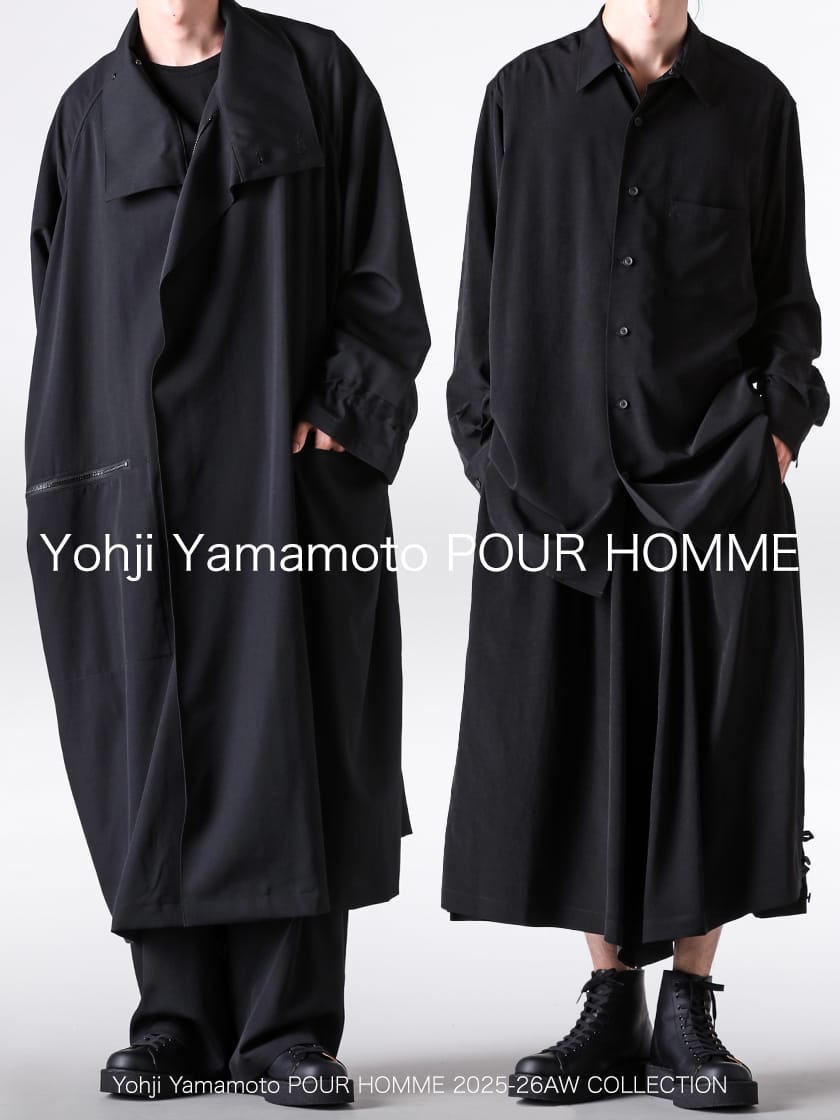 Yohji Yamamoto POUR HOMME 25-26AW COLLECTION