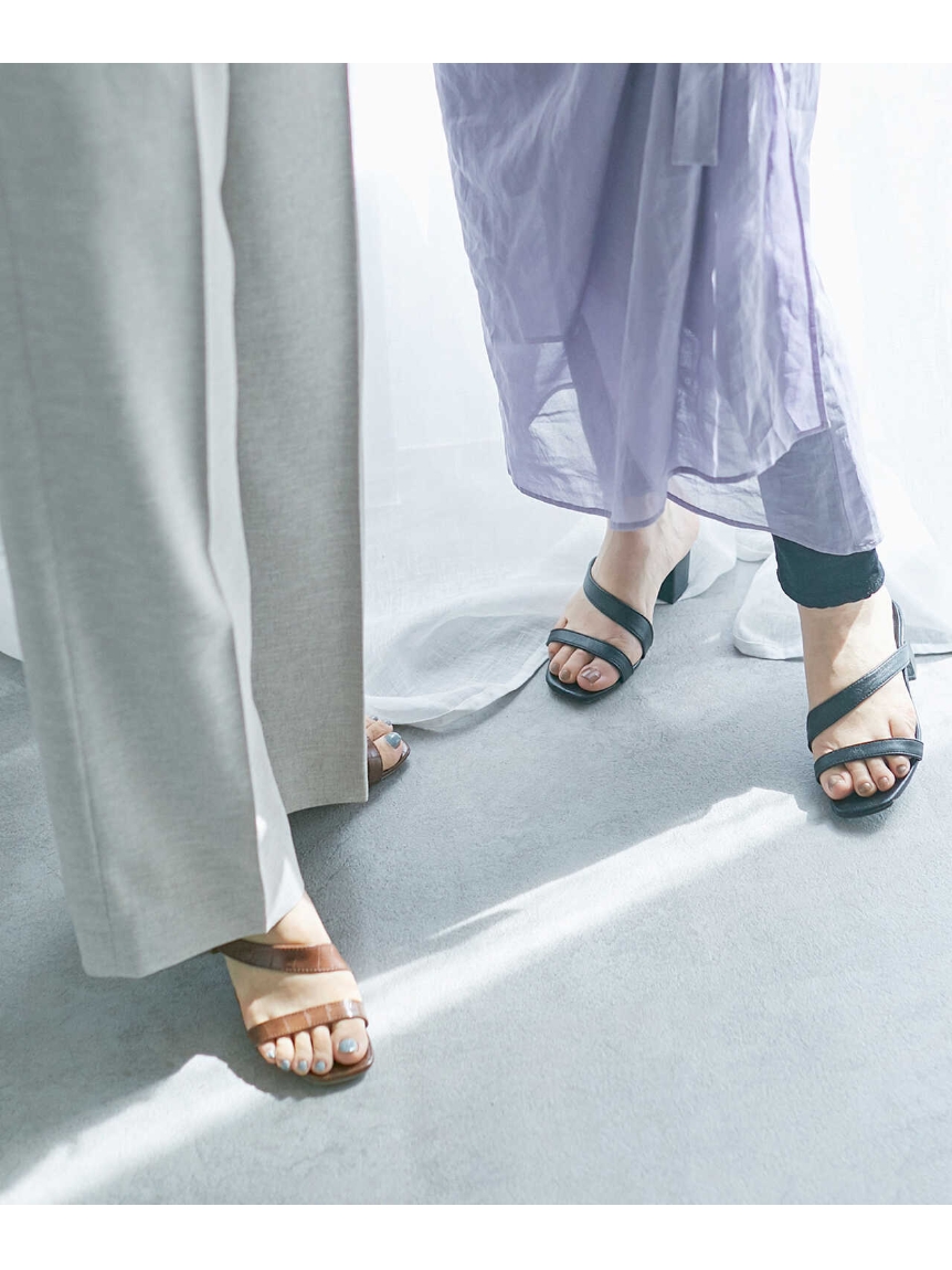 ナノ・ユニバース｜レディース(nano・universe)の別注 2ストラップサンダル サンダル