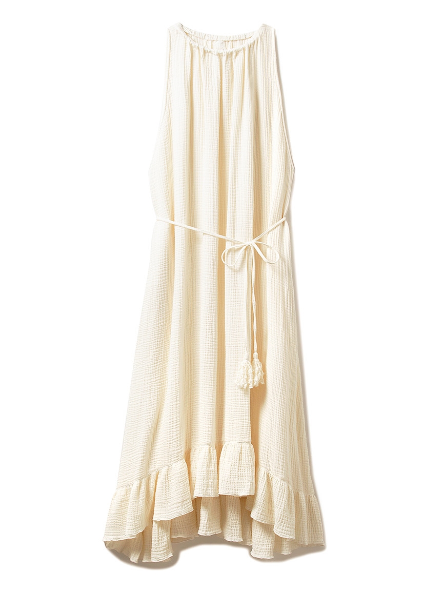 ジェラートピケ(gelato pique)のコットンガーゼドレス ワンピース