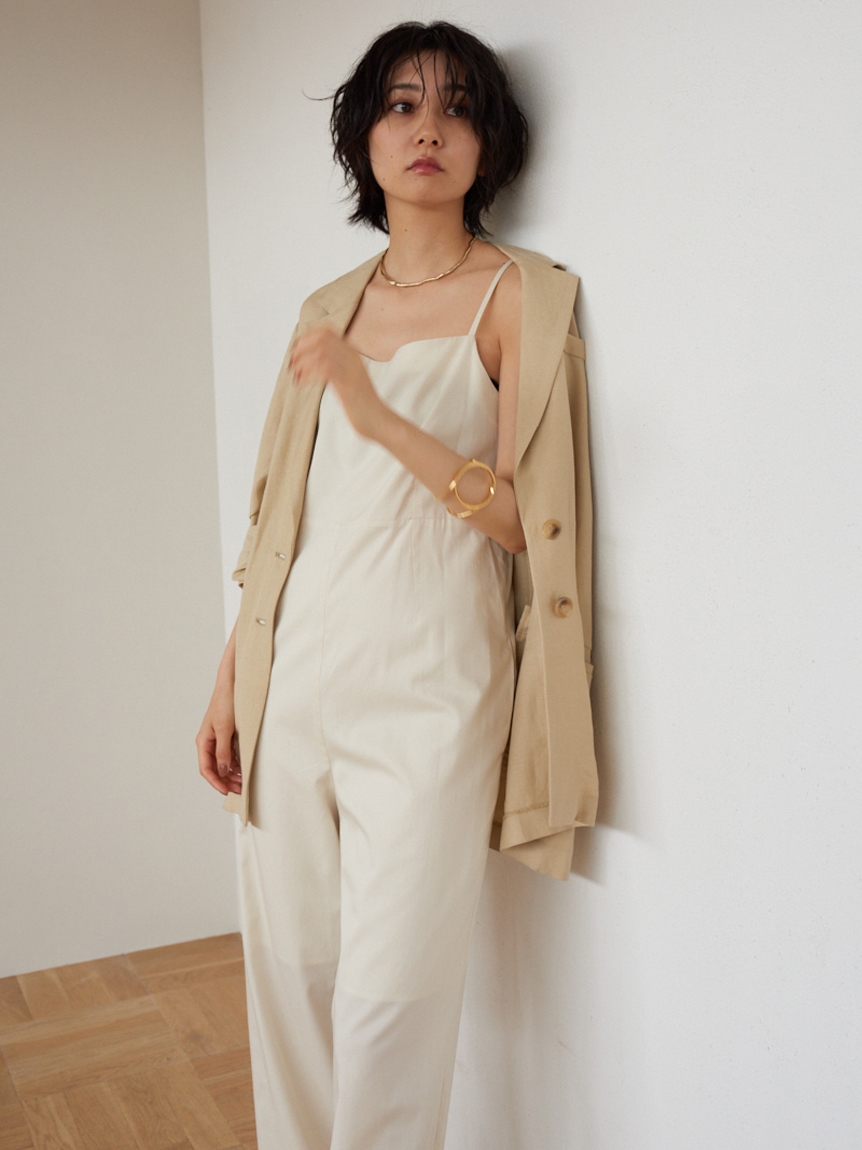 スナイデル(SNIDEL)のカラーリネンジャケット テーラードジャケット