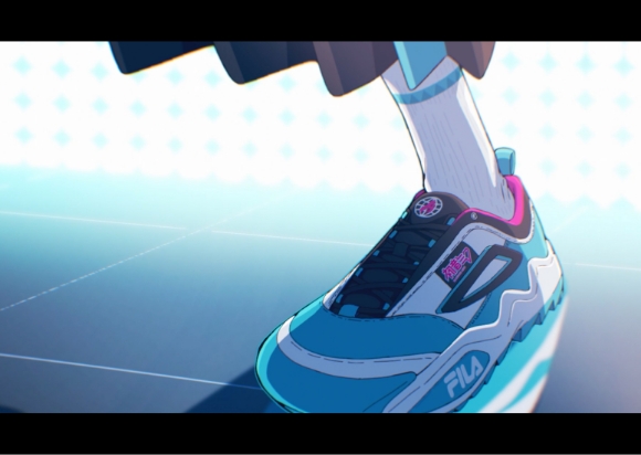 HATSUNE MIKU EXPO 10周年記念MV着用モデル“FILA × HATSUNE MIKU Twister”