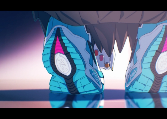 HATSUNE MIKU EXPO 10周年記念MV着用モデル“FILA × HATSUNE MIKU Twister”