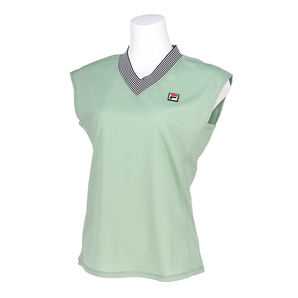 FILA - フィラ  白✖️グリーン　ゲームシャツ&amp;スコート ウインザーオンラインショップ【～7/21迄 P10倍】【SALE】フィラ