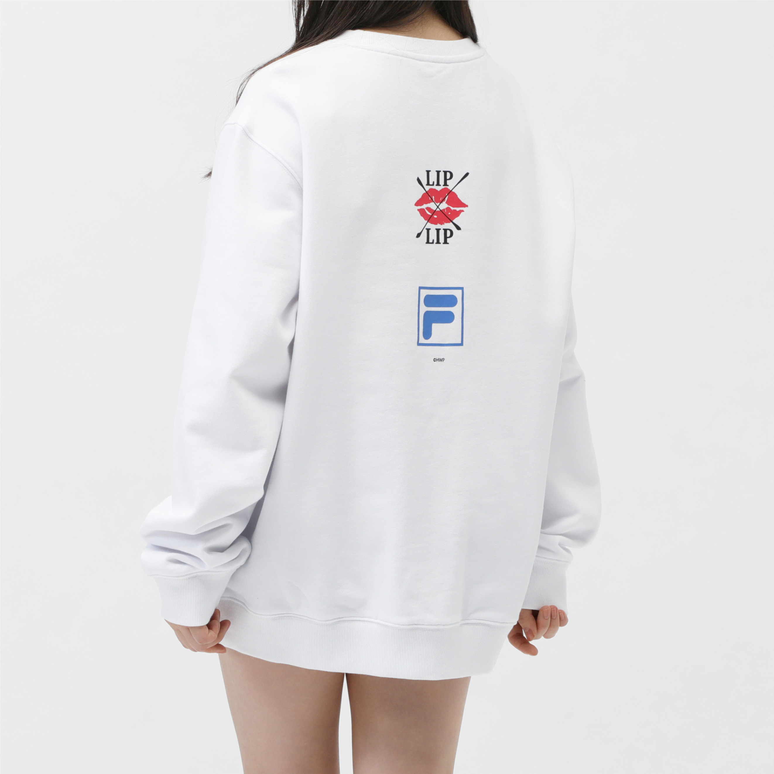 FILA LIP×LIPコラボ オーバーサイズスウェットTシャツ LIP×LIPコラボレーションアパレル一般販売決定！ | FILA 公式