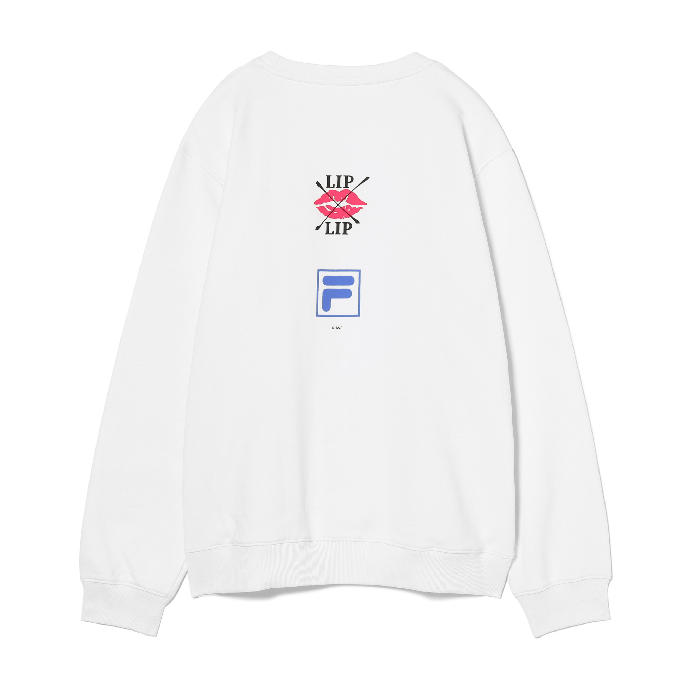 FILA LIP×LIPコラボ オーバーサイズスウェットTシャツ LIP×LIPコラボレーションアパレル一般販売決定！ | FILA 公式