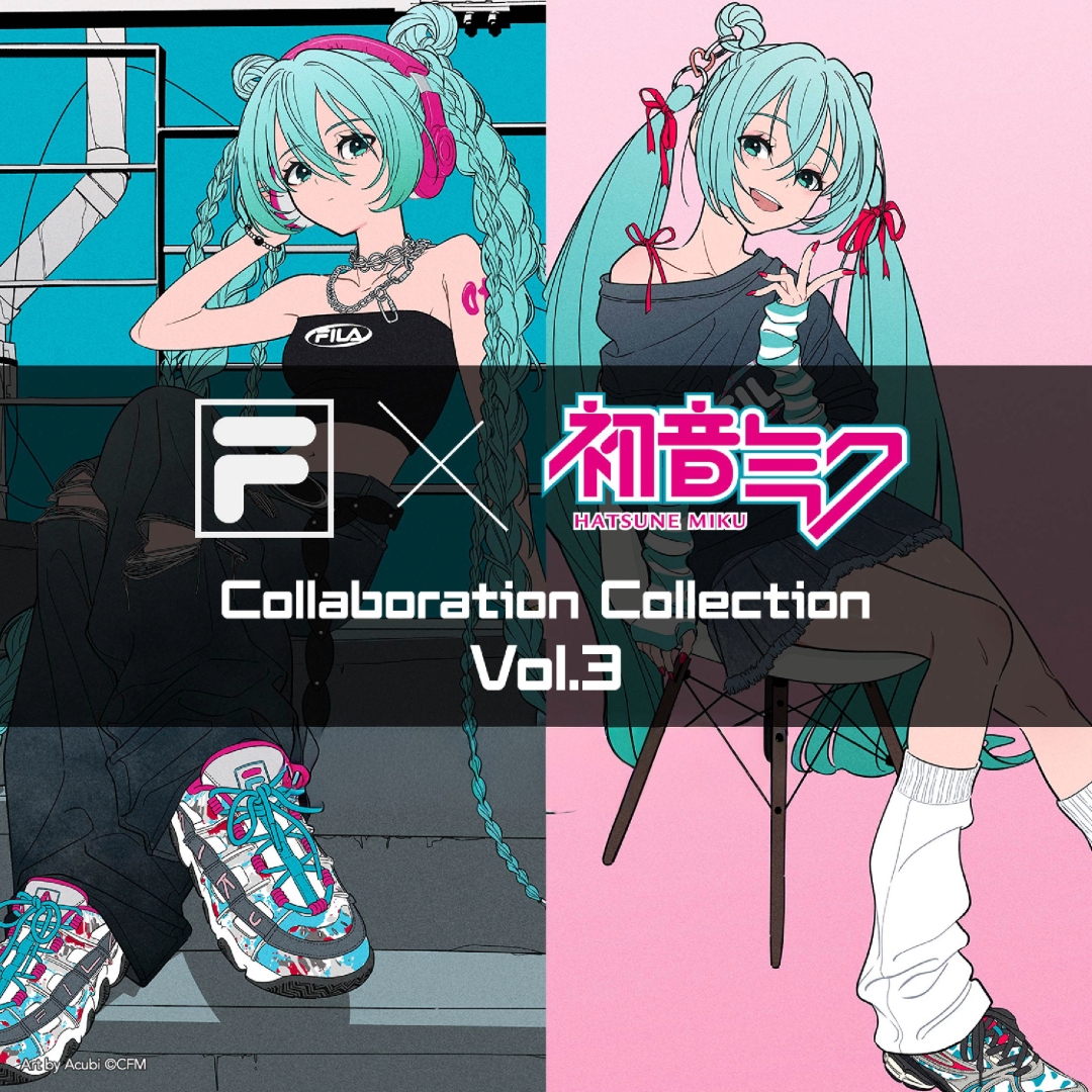 FILA×初音ミクCollaboration Collection Vol.3