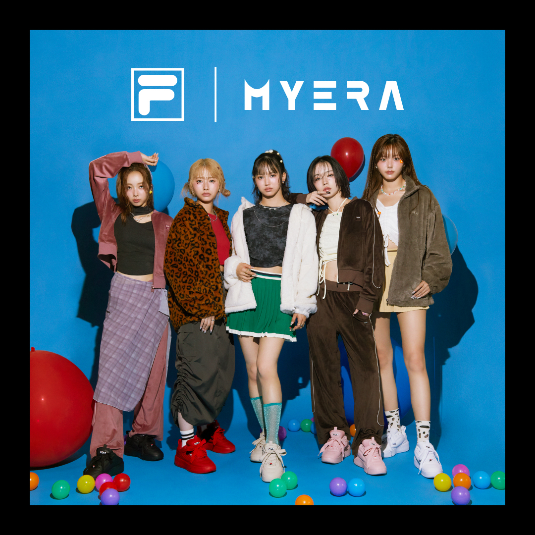 「MYERA（マイラ）」 が 25FWシーズン、FILAのスタイリングパートナーに就任